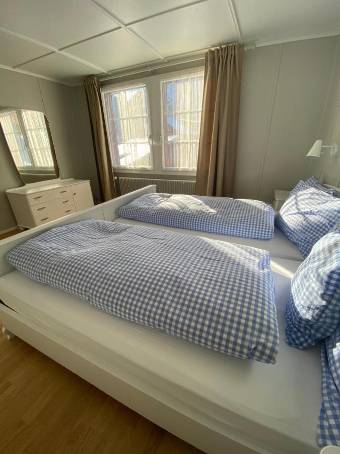 Familienferien Im Chalet Baergli Kandersteg Eksteriør bilde