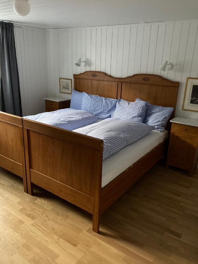 Familienferien Im Chalet Baergli Kandersteg Eksteriør bilde